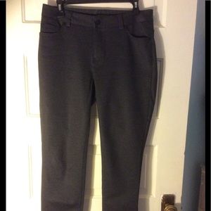 5-Pocket Andrew Marc Tweed-Print Jean